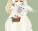 SD/デフォルメイラスト作成します きらきらした作品やふわふわが得意です イメージ3