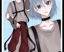 Vtuber活動用・TRPG等の立ち絵を作成します 様々な場面で使用可能なイラストを制作いたします！ イメージ4