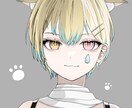 オリジナルキャラクターのイラスト制作を承ります 全身も顔面アップもお任せ下さい イメージ1