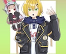 ボカロ楽曲、歌ってみた、配信サムネ絵作成します 透明感はありません！！線画が得意です！ イメージ5