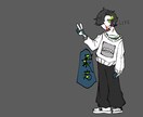 SNSでのアイコンなどに使えるイラスト売ります SNS等でのアイコン、ヘッダーに使えるイラストを販売します イメージ8
