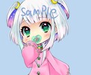 MV、歌ってみた等の配信用イラストや一枚絵描きます かっこかわいい子供～少年少女、萌え系～シンプルかっこいいまで イメージ2
