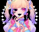 SNSで使えるオリジナルアイコン制作します 貴方様の考えたキャラクターなどご要望に合わせてお作り致します イメージ3