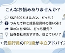 元銀行員FP1級が新NISA・iDeCo相談します 証券会社の言いなりはNG。あなたに合った最適解をテキストで イメージ2