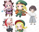 かわいいSD・ミニキャラ描きます アイコン・サムネイル・グッズに！ イメージ2