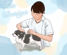 商用利用可！お好みのテイストで人物イラスト描きます リアル、アニメ風、ミニキャラ、シンプルなどご希望に沿います イメージ6