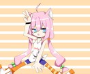 SNSアイコン、ミニキャラ、ヘッダー描きます かわいいイラストが得意です、ミニキャラ可。 イメージ3