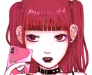 SNSイラストアイコン依頼お受けします かわいい女の子のイラストなら私に任せて下さい イメージ2