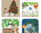 大切な動物やペットのイラスト作成します かわいい動物のデフォルメイラスト作成 イメージ3