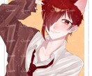 SNSアイコンにぴったり！かわいいイラスト描きます 顔が可愛い男の子女の子お描きします！ イメージ2