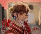 最短5日！アイコン、立ち絵、1枚絵描きます スタンプ用SDイラスト、立ち絵、サムネ絵等必要な方へ！ イメージ5