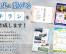 成果につながるチラシを制作します デザイナー歴10年！訴求力のあるチラシ・フライヤーを制作！ イメージ1
