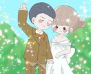 結婚式に使用できるイラストを作成します ウェルカムボード〜2人の大切な思い出作りをお手伝い！〜 イメージ2