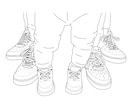 アイコンや似顔絵イラスト描きます お気に入りの写真をSNSアイコンやイラストにしたい方〜 イメージ3
