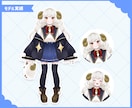 パーツ分けイラスト・Live2Dモデリングします VtuberStudio対応！低価格で対応します イメージ2