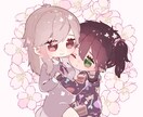 希望のSD.ミニキャラ絵を描きます アイコンなどにも使える可愛らしい絵柄 イメージ4