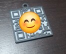 情報をキーホルダーにします 名刺やSNSの情報を3Dプリンターで出力してキーホルダーに！ イメージ1