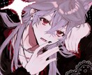 男性のアイコン用バストアップイラストを制作します 男性キャラ歓迎！赤基調のキャラクター・雰囲気が得意です！ イメージ1