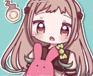 SNS用のアイコンなど作成します ゆるふわ、可愛いイラスト作成！ イメージ1