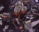 アニメキャラのイラスト作成致します 厚塗りっぽい感じです！ご依頼ください！ イメージ10