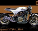 愛車をデザインタッチで描きます あなたの愛車、理想の一枚に仕上げます。 イメージ1