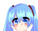 ネット活動をしようと思う人必見！アイコン描きます ネット活動してるひと必見！アイコン制作！追加料金なし！ イメージ3