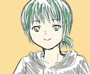 淡い色合いの似顔絵アイコン描きます デジタルイラストです。お好きなSNSにお使いください イメージ3