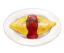 温かみのある食べ物イラスト制作します お店のメニューやアイコンンに、食べ物のイラストを制作します！ イメージ2