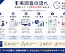 市場調査・競合分析レポートを分かりやすく作成します 市場規模・競合比較・価格調査・差別化まで一括対応 イメージ4