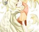 雰囲気のあるモノクロ、カラーSNSアイコンかきます 写真にキャラを描き入れたりラフ寄りなイラストも描きます イメージ1