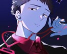 あなただけのアイコン制作、SNSイラスト承ります 綺麗で目を引くイラストであなたの活動を華やかに✨ イメージ5