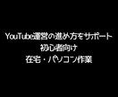 顔出し不要のYouTube運営をサポートします 在宅で無理なく続けられるYouTube運営 イメージ2