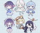 ミニキャライラストおまかせ作成します まるっこくてかわいいデフォルメイラストを作成します イメージ3