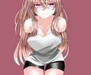 あなた好みの欠損キャライラストかきます 欠損好きによる欠損好きのための欠損キャラ1枚絵VTuber イメージ7