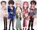 TRPG等の立ち絵、承ります 一目で"らしい"と思える立ち絵を作ります イメージ5