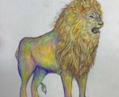 カラフルな動物イラストを制作します 色鉛筆で描く、カラフルで柔らかい雰囲気の動物イラストです。 イメージ4