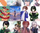 様々な用途で使える立ち絵・一枚絵イラスト制作します MV、TRPG、SNSに花を添えましょう！！！ イメージ7