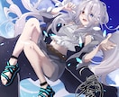 気軽に相談！可愛いイラストお描きします 配信、立ち絵、グッズなど多用途対応可！気軽にご相談ください！ イメージ1