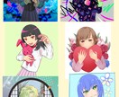 オリジナル一枚絵，立ち絵も描きます 様々な作風であなただけの一枚絵，立ち絵を描きます！ イメージ5