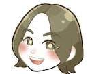 ポップでかわいいデフォルメ似顔絵制作します 名刺に！ブログに！アイコンに！3つの背景データを納品します♪ イメージ7