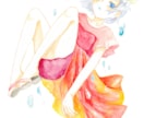 SNSアイコンなどに イラスト描きます 淡い雰囲気のアナログ水彩イラスト イメージ3