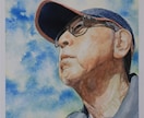 水彩でリアルな肖像画を手描きで作成いたします あなたの素敵な人生の軌跡を一枚の絵に！ イメージ10