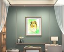 あなたの可愛いわんちゃんを、絵画に仕上げます ペットの似顔絵・肖像画オーダー『まなペットアート』横浜・東京 イメージ1