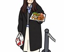 一瞬で世界観が伝わるSNSアイコンを作ります ミニマルでおしゃれなプロフィールイラストを作ります イメージ3
