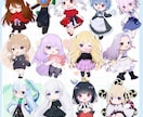 ゆるめ+かわいいキャラクターイラストを制作します MVやVの配信向けのイラスト、パーツ分けもok！ イメージ5