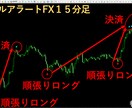 専業がガッツリ狙う無裁量プロ専用ツール提供します １５分足スイング手法とデイトレードの鉄板スキル相場観を習得へ イメージ5