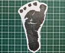 消しゴムはんこを作成します 赤ちゃんの手形足形の消しゴムはんこを記念にいかがですか♡ イメージ3
