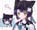 1枚絵、アイコン等、サムネイルイラスト制作致します かわいい雰囲気が得意です¨̮⃝ イメージ4