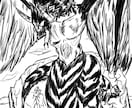 モンスター系のプロフィール描きます イメージ3