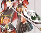 商用利用可！TRPGや配信用立ち絵描きます 現役TRPGプレイヤーが描く！シナリオNPCや配信立ち絵等に イメージ3
